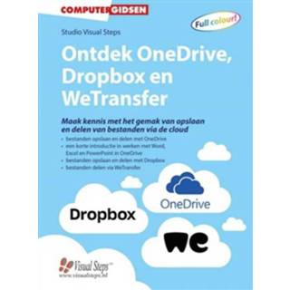Boek Ontdek OneDrive, Dropbox en WeTransfer - Visual Steps (9059054350) 9789059054356