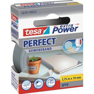 Grijs Tesa extra Power Perfect, ft 19 mm x 2,75 m, 4042448044112