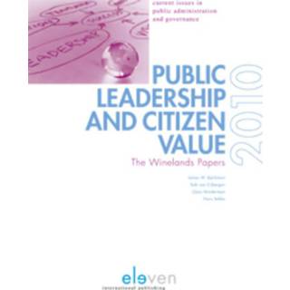 👉 Public Leadership and Citizen Value 9789490947361