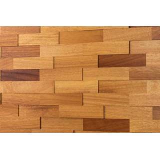 👉 Wandpaneel houten hout unisex wandbekleding Massief Wandpanelen - Iroko 7432026583596