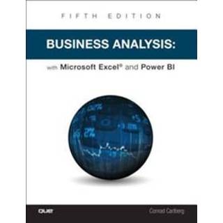 👉 Business Analysis With Microsoft Excel and Power Bi 9780789759580
