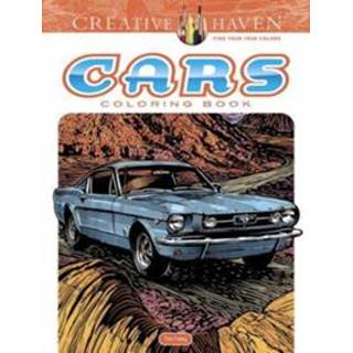 👉 Creative Haven Cars Coloring Book 9780486821627
