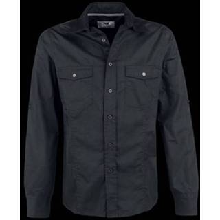 👉 Shirt zwart male Black Premium by EMP Basic Overhemd 4031417573791