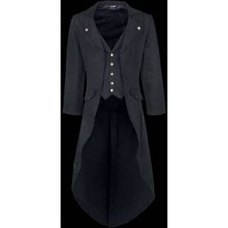 👉 Lange jas zwart XL male Banned Dovetail Coat 5055975102704