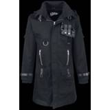 👉 Lange jas zwart XL male Vixxsin Eclusion Coat 5081944357400