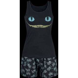 👉 Pyjama zwart XS vrouwen Alice in Wonderland Smile 4044583536163