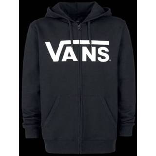 👉 Hoodie zwart wit zwart-wit s male Vans Classic Zip Vest met capuchon