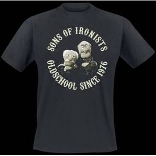 👉 Shirt zwart m male The Muppets Sons Of Ironists T-shirt 4044583372280