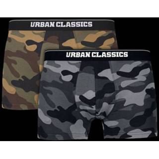 👉 Boxershort male Urban Classics 2-Pack Camo Boxer Shorts wood camo/dark 4053838255544