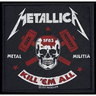 👉 Embleem meerkleurig metallica standard unisex Metal Militia 5055339782917