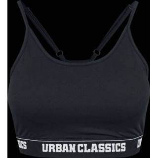 👉 Bustier zwart XS vrouwen Urban Classics Ladies Sports Bra 4053838210727