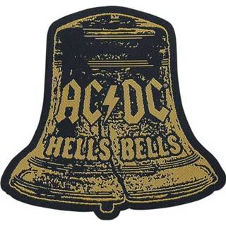 Deurbel meerkleurig standard unisex AC/DC Hells Bells Cut-Out Embleem 5055339762704