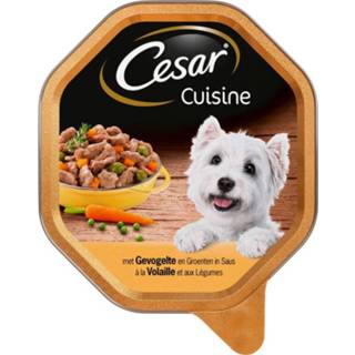 👉 Hondenvoer Cesar Alu Cuisine 150 g Gevogelte&Groente - 4008429092862