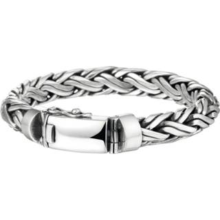 👉 Vossestaart / Palmier 10 mm Robuuste Zilveren Armband