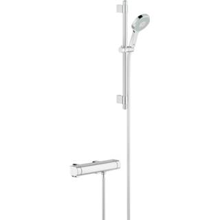 👉 Douche combinatie chroom Grohe New Grohtherm 2000 douchecombinatie set, chroom, mengkraan thermostatisch 4005176926501