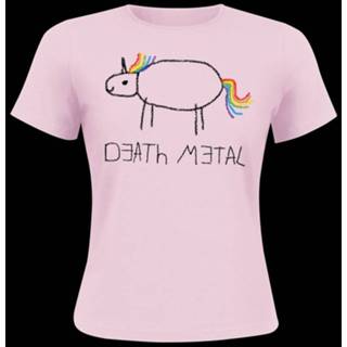 👉 Shirt roze lichtroze l vrouwen meisjes Death Metal Girls 4031417688051