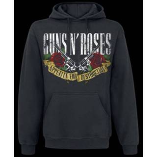 👉 Banner zwart Guns N' Roses s male Appetite For Destruction - Trui met capuchon 5054190083683