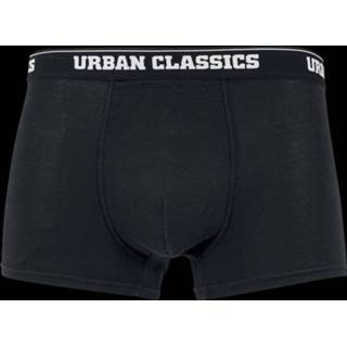 👉 Zwart m male meisjes Urban Classics Modal Boxer Shorts Double-Pack Girl set 4053838153154