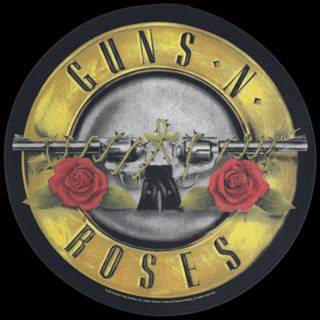 👉 Meerkleurig Guns N' Roses standard unisex Bullet Logo Back Patch 5055339732929