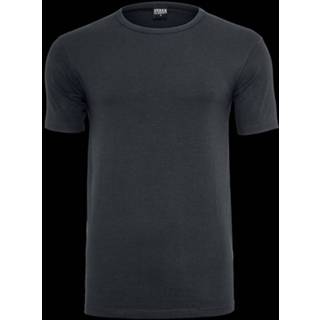👉 Shirt zwart m male Urban Classics Fitted Stretch Tee T-shirt 4053838051733