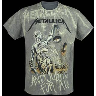 👉 Shirt actraciet metallica m male ... And Justice For All - Neon Backdrop T-shirt 5060357846732