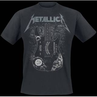 Shirt zwart metallica s male Hammett Ouija Guitar T-shirt 5055486108493
