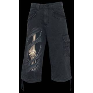 👉 Broek zwart XL male Spiral Bone Rips Vintage (kort) 5055428385258