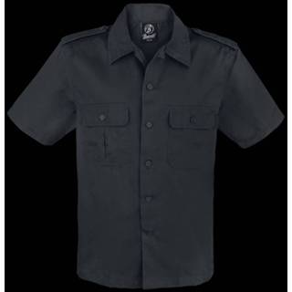 👉 Overhemd zwart XL male Brandit Legerhemd met kort mouw 4051773007273