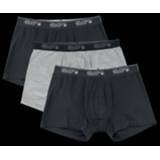 👉 Boxershort zwart grijs zwart-grijs s male R.E.D. by EMP Boxershorts Three-Pack 4031417176633