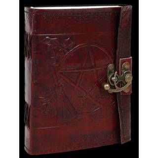 👉 Notitieboek rood standard unisex Nemesis Now Pentagram