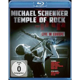 Schenker Michael Schenker's Temple standard unisex st Of Rock Live in Europe Blu-ray st.