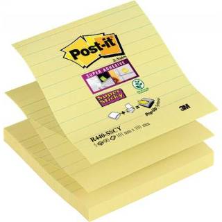 👉 Geel Post-it Z-notes 101x101mm super sticky (90 vel) 51141998428