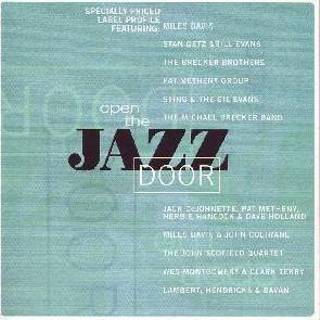 👉 Sampler Open The Jazz Door (Label - 4011778600442