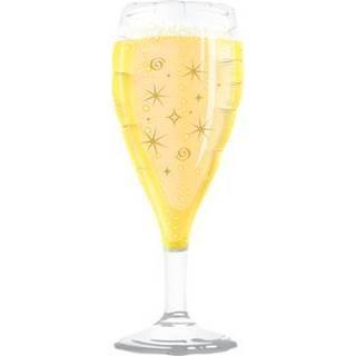 👉 Champagne Glass Foil Shape 39in/97.5cm