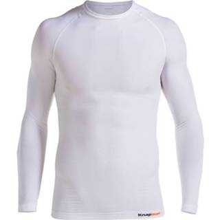 👉 Shirt wit LS shirts hardlopen Knap'man Thermo Active Compression 8718564575040