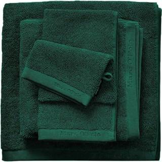 👉 Donkergroen katoen handdoek douchelaken false groen Marc O'Polo Timeless Tone Uni Pine Green-6 x Gastendoekjes (30 50 cm) 8715944570886 8715944570862 8715944570893 8715944570879