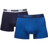 👉 L m XL blauw Puma Boxer True Blue 2-pack