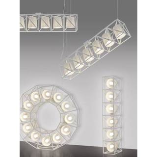 👉 Hang lamp metaal Seletti Multilamp Hanglamp 103 cm