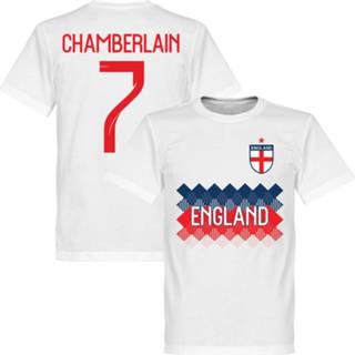 👉 Engeland Sterling 7 Team T-Shirt - Wit