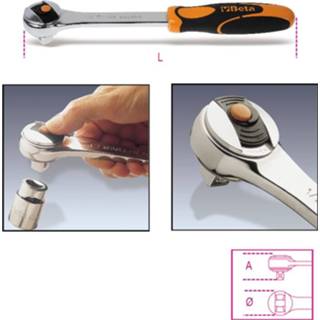👉 Omschakelbare ratel 1/2” ratel, blokkersysteem, 72 tands 920/55LC 8014230194561