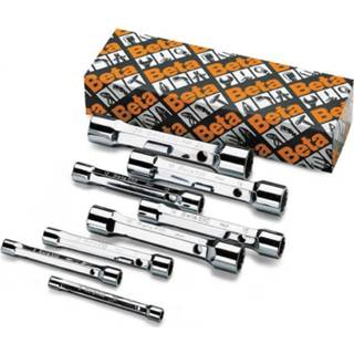 👉 Pijpsleutel 8-delige set pijpsleutels, twaalfkant en zware uitvoering (art. 930) 930/S8 8014230036748