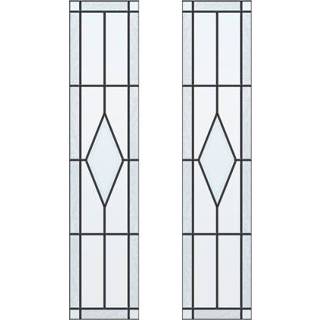 👉 CanDo glas-in-lood Diamond ML 697 201,5 I 211,5 x 93cm 2 stuks 8711251352528