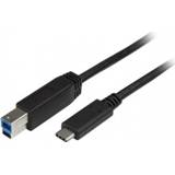 👉 Zwart StarTech.com USB315CB2M 2m USB C B USB-kabel