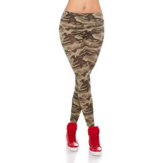👉 Trendy Camouflage look leggins Army