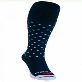 👉 Brabo Socks Dots - Navy/Aqua