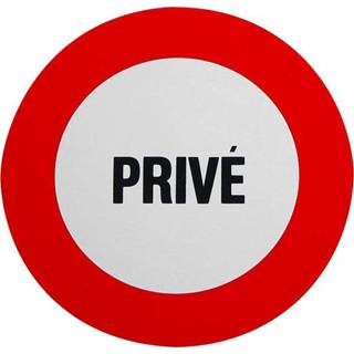 👉 Bord Privé Zelfklevend Ø 30 cm 8711234127082