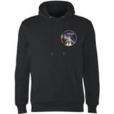 👉 Hoodie hoodies XXL zwart NASA Vintage Rainbow Shuttle - Black