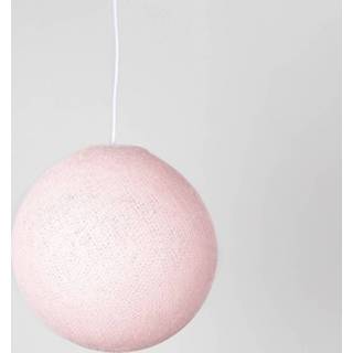 👉 Roze met deze hang Cotton Lamp - Light Pink 4 sizes