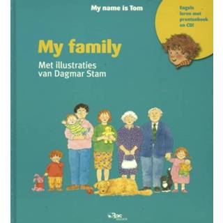 👉 Hardback Klaas Hoorn bas educatie nederlands My name is Tom family 9789461201300