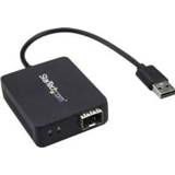 👉 Netwerkadapter StarTech.com USB 2.0 naar glasvezel converter open SFP Ethernet netwerk adapter